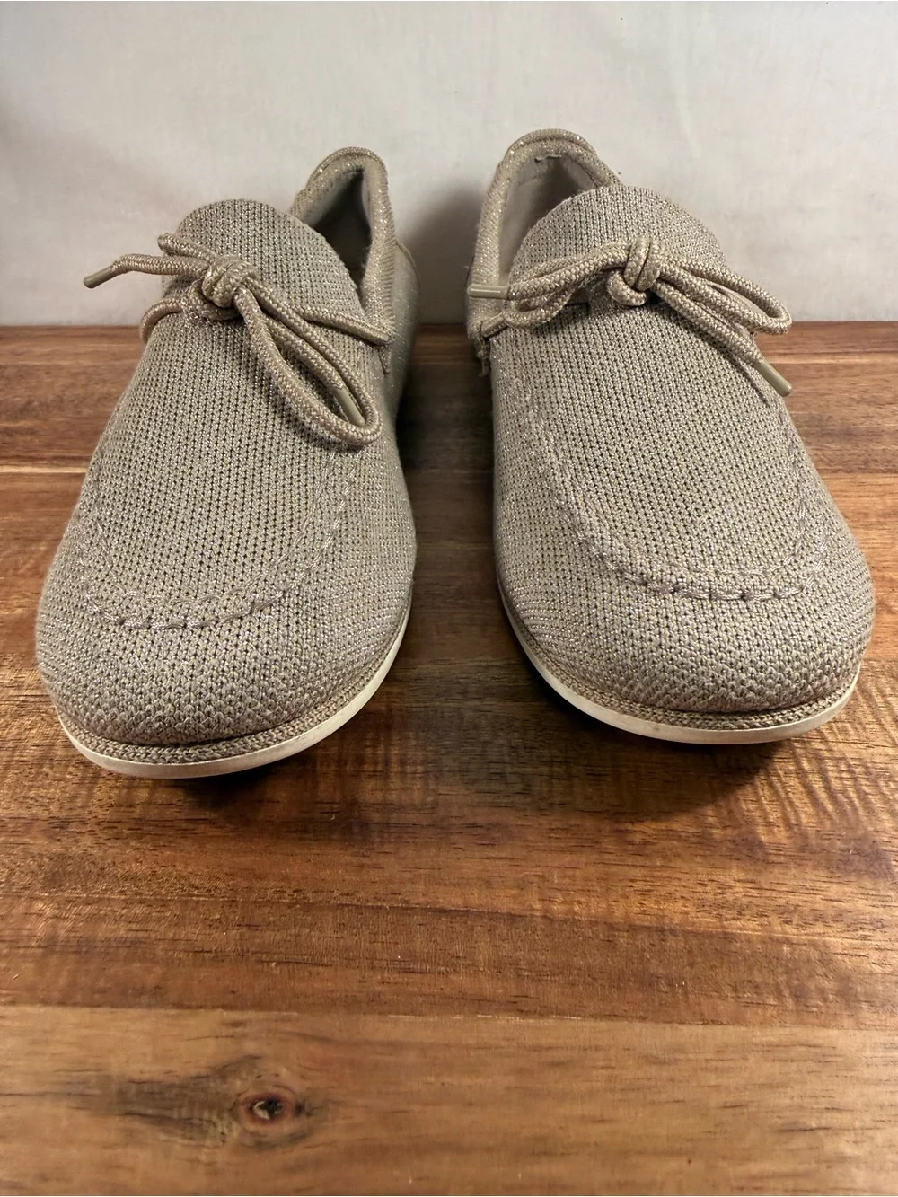 Rothy's Boat Shoe in Shimmery Sand Size 7.5